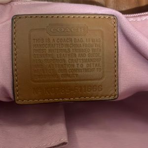 Coach bag, not replica. Pink